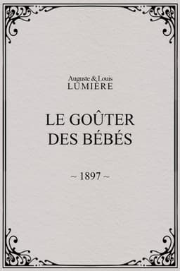 Le goûter des bébés