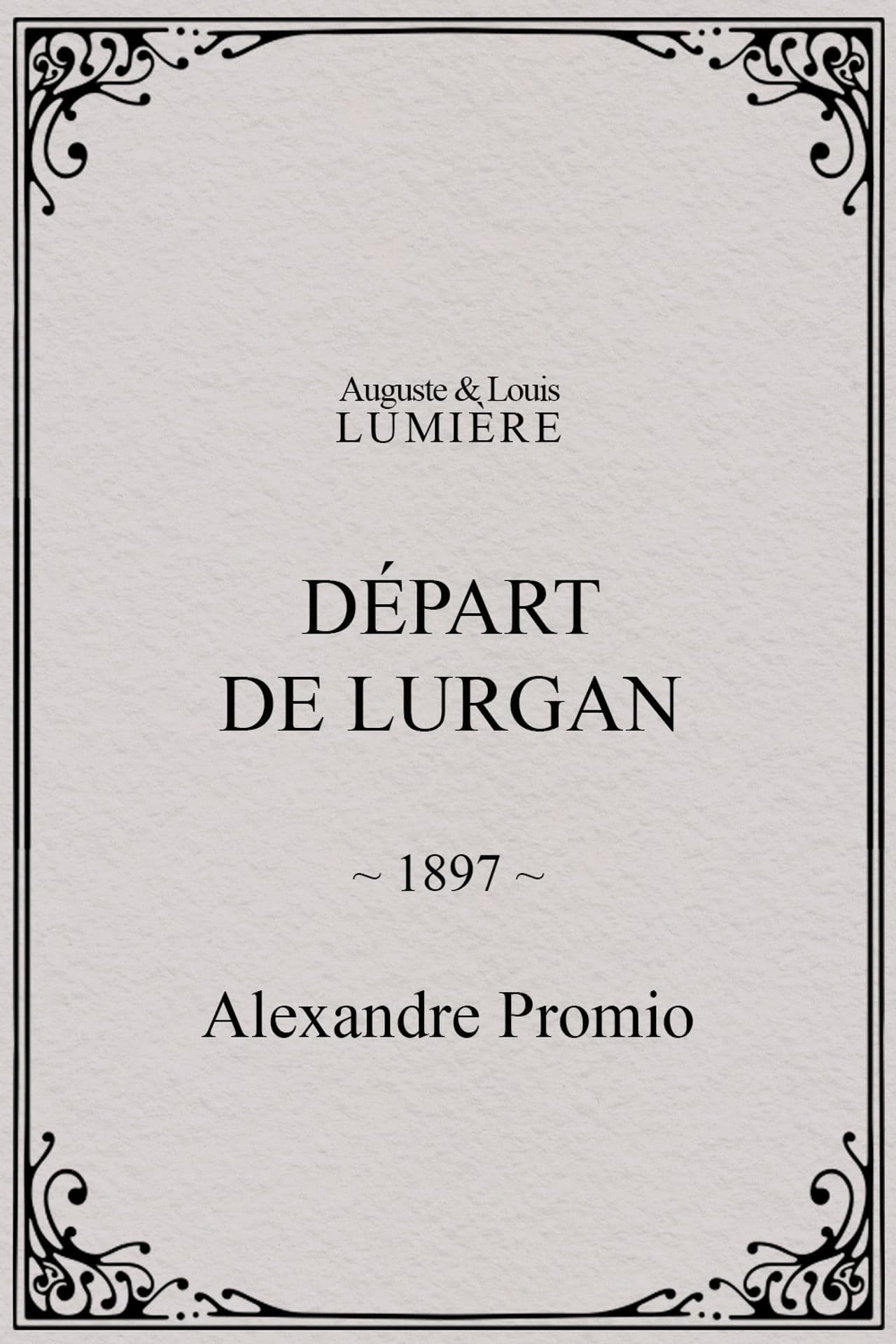 Départ de Lurgan