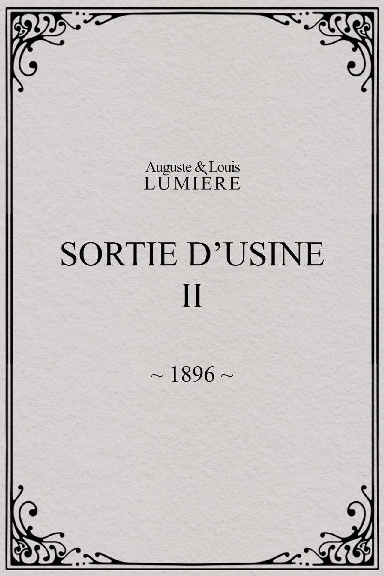 Sortie d’usine, [II]