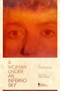 A Woman Under an Inferno Sky