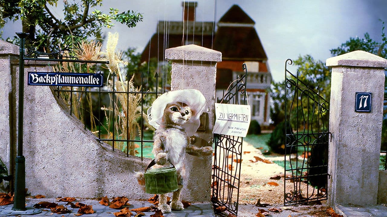 Augsburger Puppenkiste - Katze mit Hut