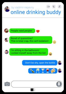 Online Drinking Buddy