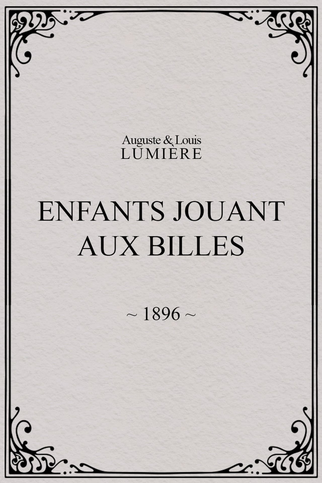 Children Playing Marbles