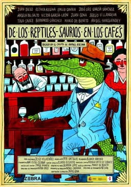 De los reptiles-saurios en los cafés