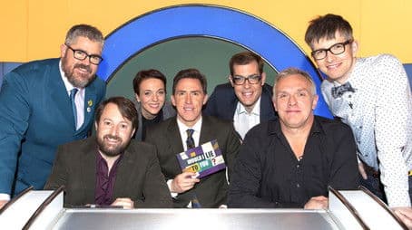 Gareth Malone OBE, Amanda Abbington, Richard Osman, Phill Jupitus and Greg Davies