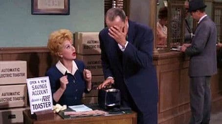 Lucy Takes a Job at the Bank