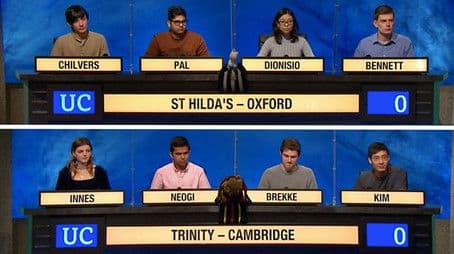 St Hilda's College, Oxford v Trinity College, Cambridge