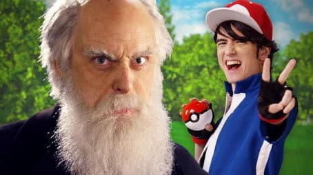 Ash Ketchum vs. Charles Darwin