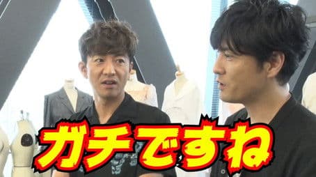 The design of the program goods is completed! Takuya Kimura, a serious look at the student's presentation!