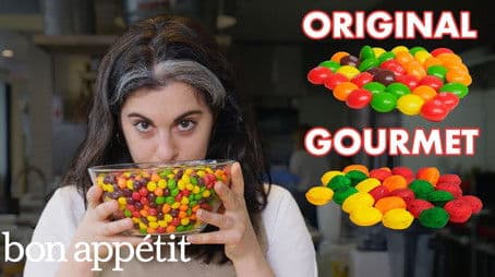 Pastry Chef Attempts to Make Gourmet Skittles