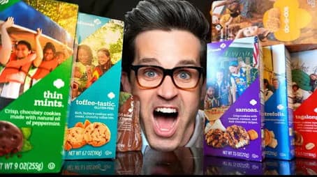 We Tried EVERY Girl Scout Cookie (Taste Test)