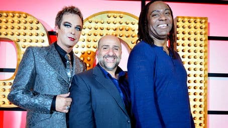 Omid Djalili, Julian Clary and Reginald D. Hunter