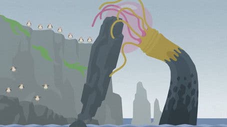 Chewie, the Porgs, and the Sea Monster (2)