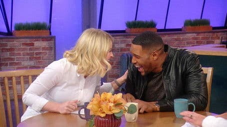 Michael Strahan and Sara Haines