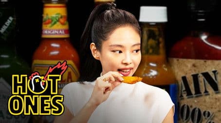 JENNIE Cries For Help While Eating Spicy Wings