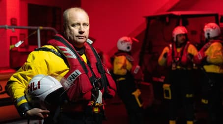 Windsurfer Caught in the Storm