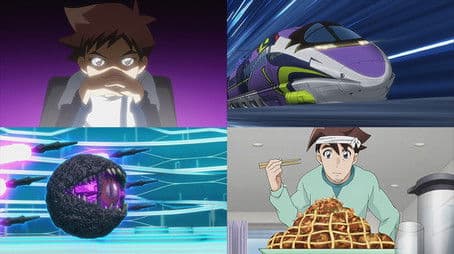 Go West!! Shinkalion vs Osaka Cuisine!?