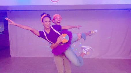 Meekah & Blippi Learn to Dance at Creation Station