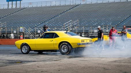 Barnfind Firebird vs Crusher Camaro!