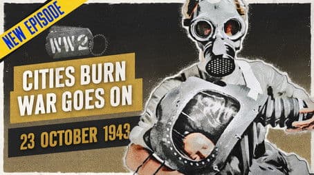 Another bombed city - war still not ended - October 23, 1943