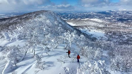 Winter Hiking in Karurusu, Noboribetsu