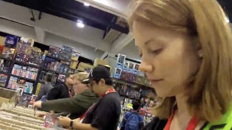 HISHE at Comic Con 2010 - Day 1 - Arts Comics Toys