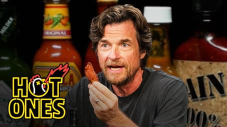 Jason Bateman Threatens to Turn Into Teen Wolf While Eating Spicy Wings