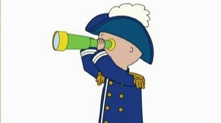 Caillou the sailor