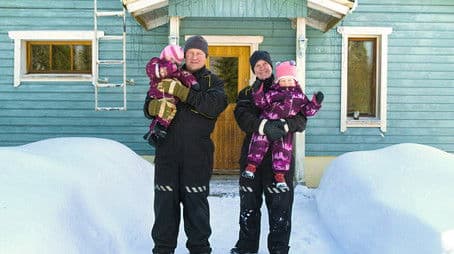 Left in the little slippers