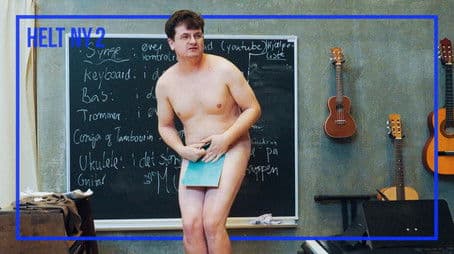 At school without clothes on