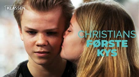 Christian's first kiss