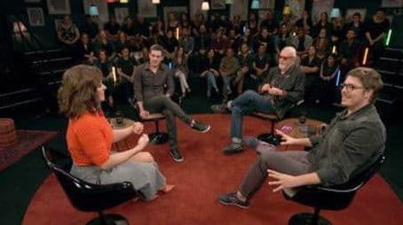 Claudia Raia, Ney Latorraca and Marcos Veras