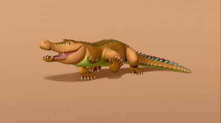 Tiny and the Crocodile