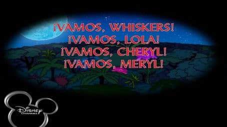 On Whiskers, on Lola, on Cheryl and Meryl