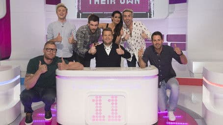 Nick Grimshaw, Niall Horan & Kirsty Gallacher