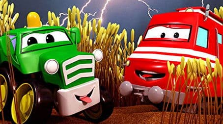 The Tractor/The Concrete Mixer Truck