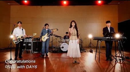 'Congratulations' IU Live Clip (With DAY6)