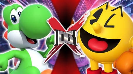 Yoshi VS Pac-Man