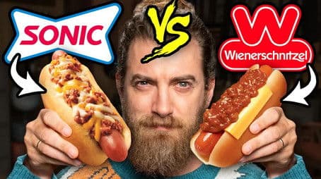 Sonic vs. Wienerschnitzel Taste Test | FOOD FEUDS