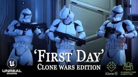 First Day - Clone Wars Edition