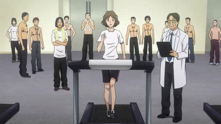 The Man with the Advantage and the Running Female Doctor