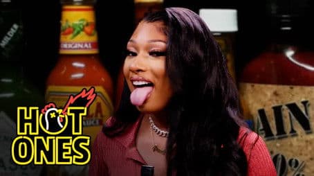 Megan Thee Stallion Turns into Hot Girl Meg While Eating Spicy Wings