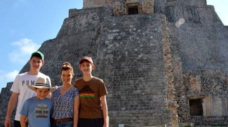 Ancient Yucatán with My Boys