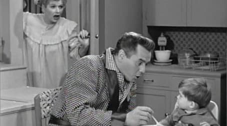 Ricky Minds the Baby