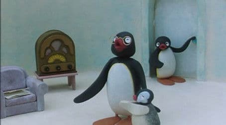 Pingu's Grandfather Comes to Visit