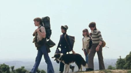 Five on a Hike Together