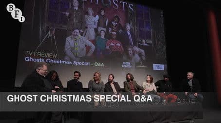 Ghosts cast on the Ghosts Christmas Special 2022 - BFI Q&A