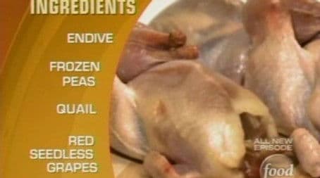 Quail, Arctic Char, Beer