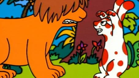 Lo scimmiotto e il leone