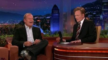 Kelsey Grammer, Major Brian Dennis and his Iraqi dog of war Nubs, David Grey